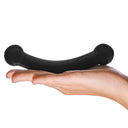 Gläs Double Bull Glass Dildo 14 cm