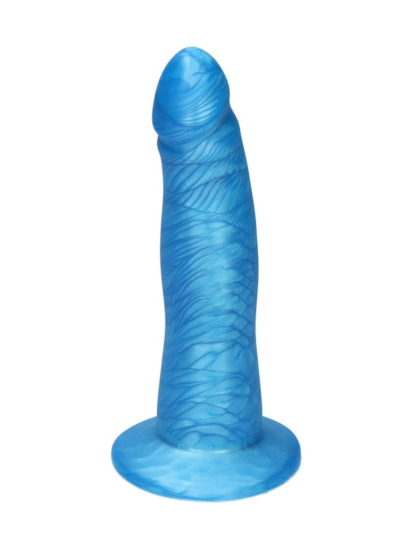 Dildo din Silicon cu Ventuză Ylva & Dite Eros Luster Blue