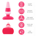 FeelzToys Plugz Butt Plug Pink
