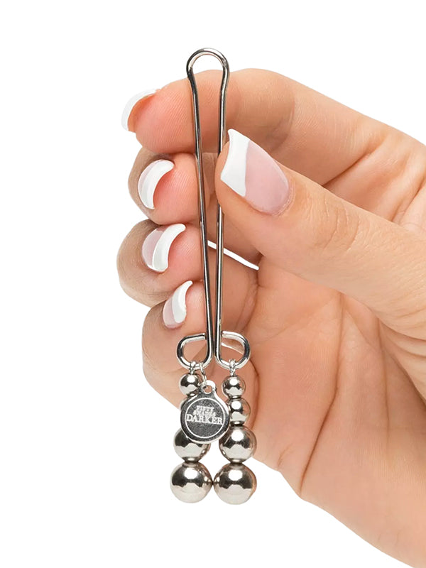 Fifty Shades of Grey Just Sensation Beaded Clitoral Clamp