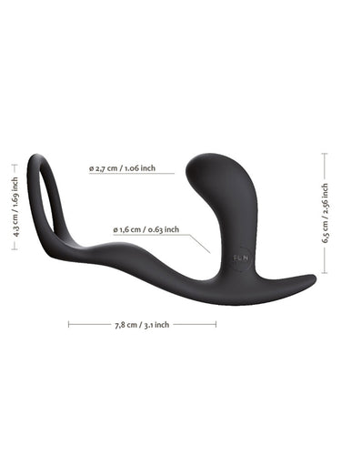 Fun Factory Bootie Ring Silicone Cock Ring & Anal Plug