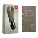 Fun Factory Manta Vibrating Penis Stroker Moss Green