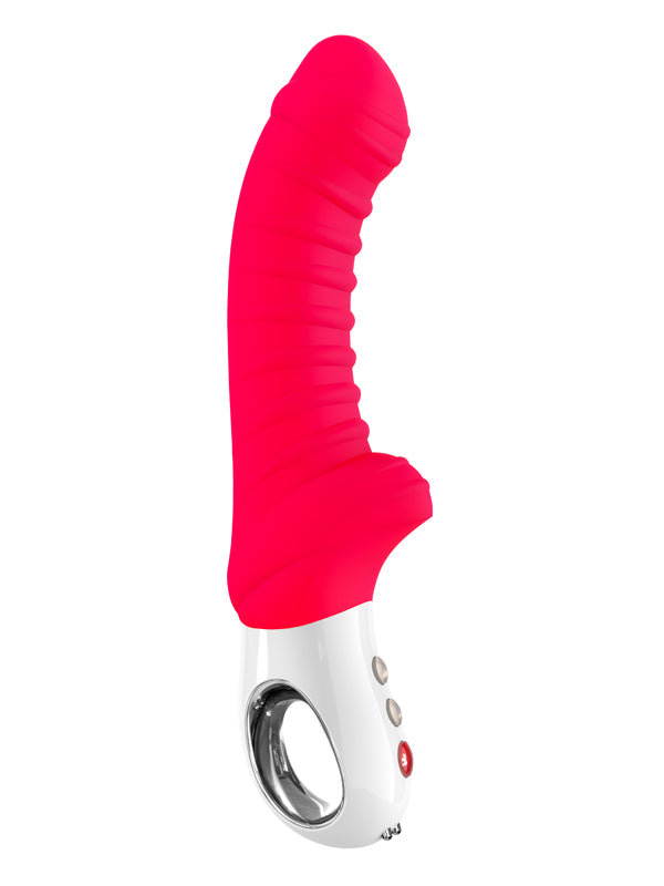 Fun Factory Tiger G5 Silicone Vibrator India Red