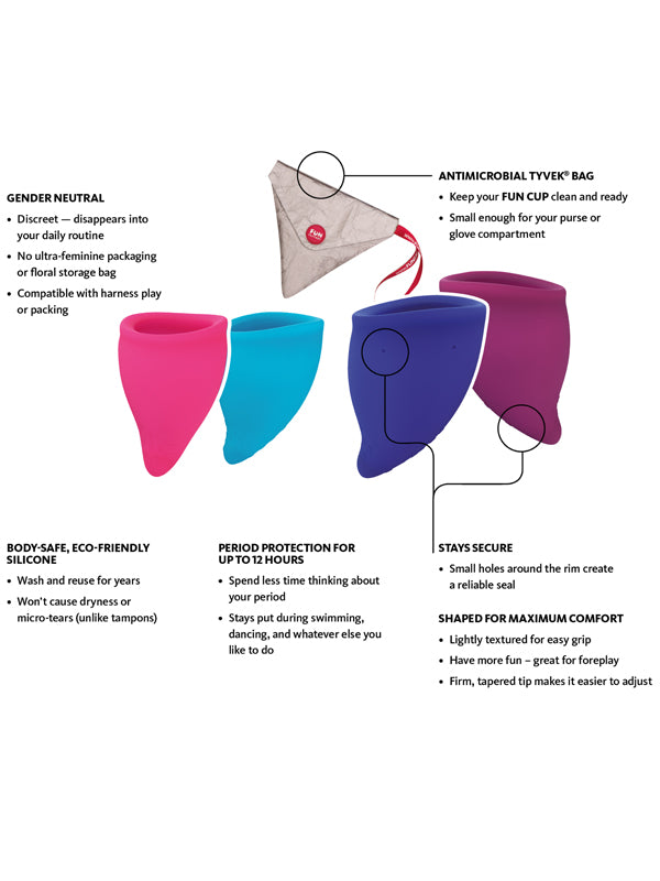 Fun Factory Fun Cup Explore Menstrual Cup Kit