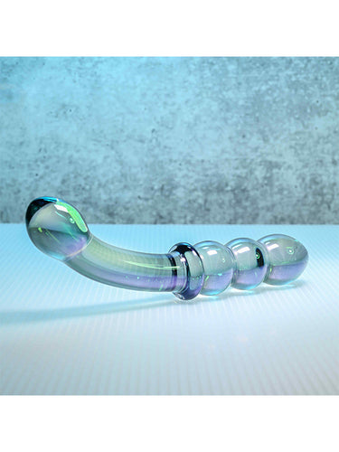 Gender X Lustrous Galaxy Glass Wand Massager 18.5 cm