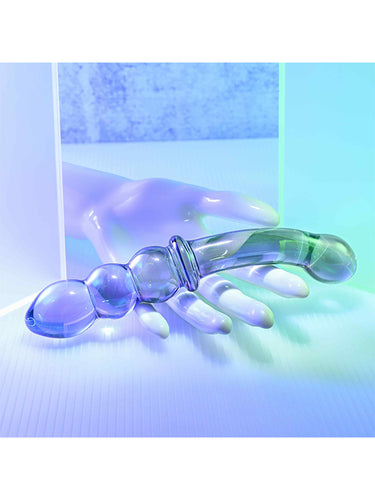 Gender X Lustrous Galaxy Glass Wand Massager 18.5 cm
