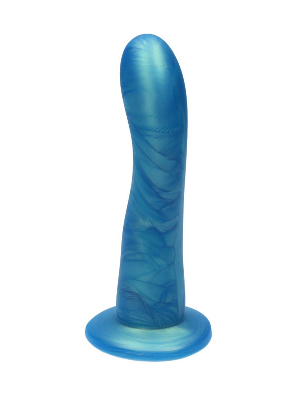 Dildo din Silicon cu Ventuză Ylva & Dite Kajsa Gold Blue