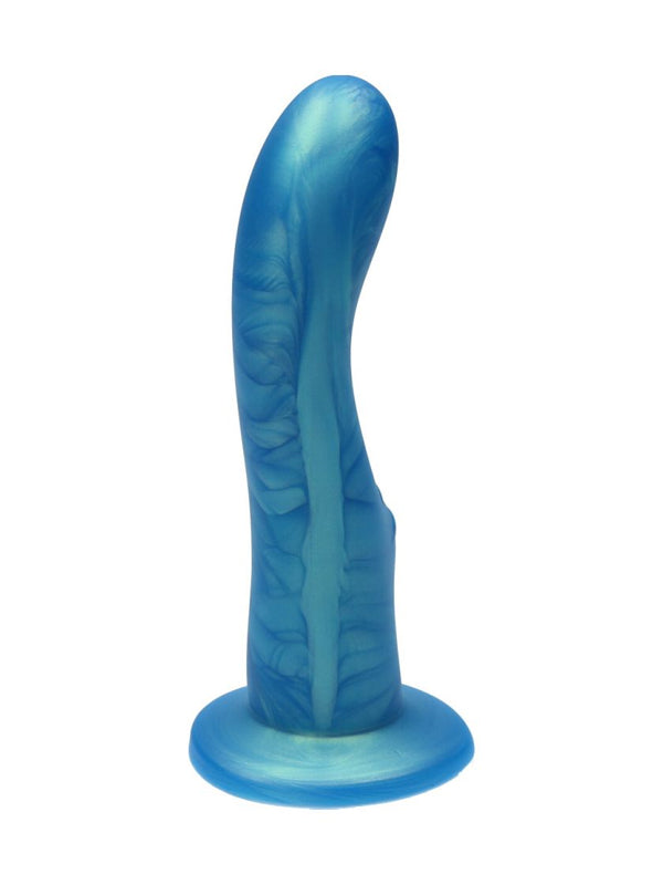 Dildo din Silicon cu Ventuză Ylva & Dite Kajsa Gold Blue