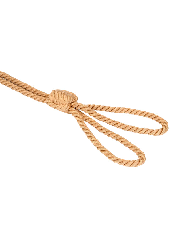 Liebe Seele Shibari Bondage Rope Wrist Cuffs With Leash