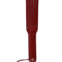 Liebe Seele Wine Red Leather Split Tawse Paddle
