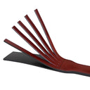 Liebe Seele Wine Red Leather Split Tawse Paddle