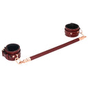 Liebe Seele Wine Red Leather Spreader Bar
