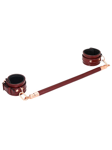 Liebe Seele Wine Red Leather Spreader Bar