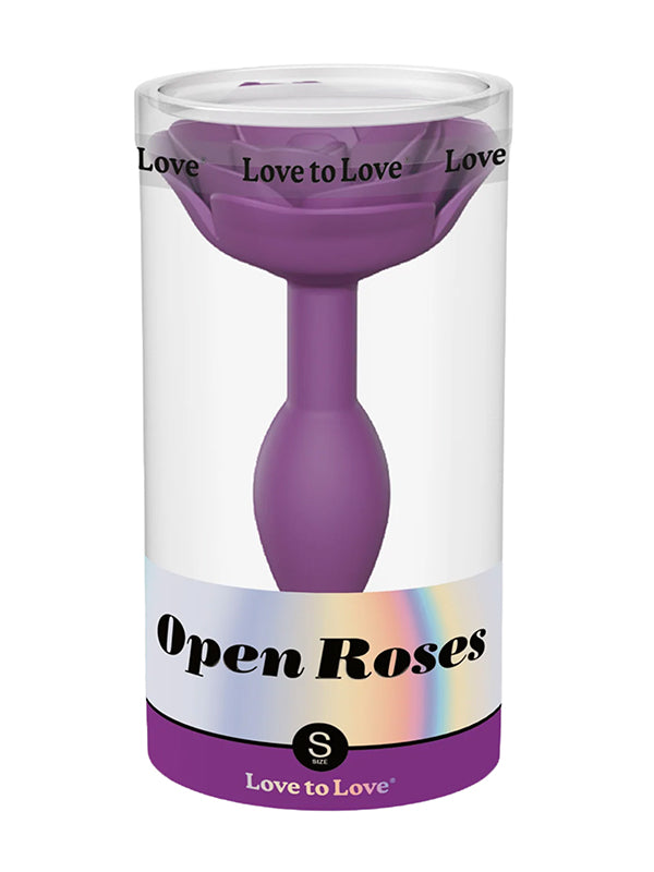 Dop Anal din Silicon Love to Love Open Roses