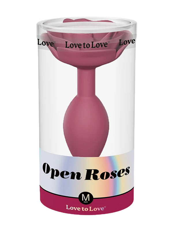 Dop Anal din Silicon Love to Love Open Roses