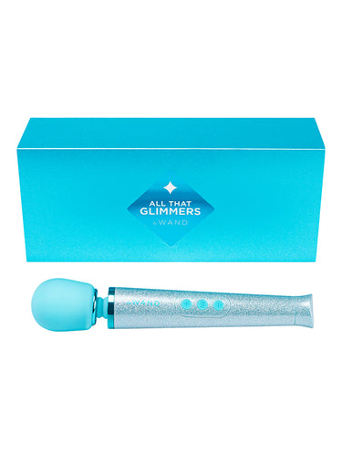 Le Wand Petite All That Glimmers Body Massager Blue