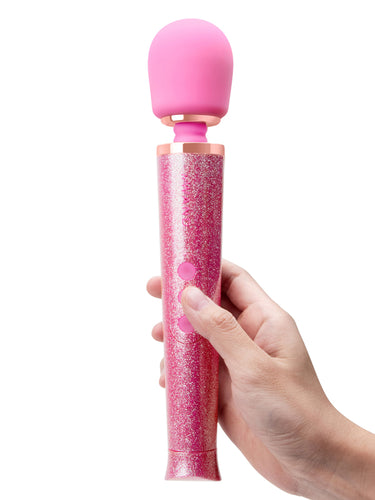 Le Wand Petite All That Glimmers Body Massager Pink