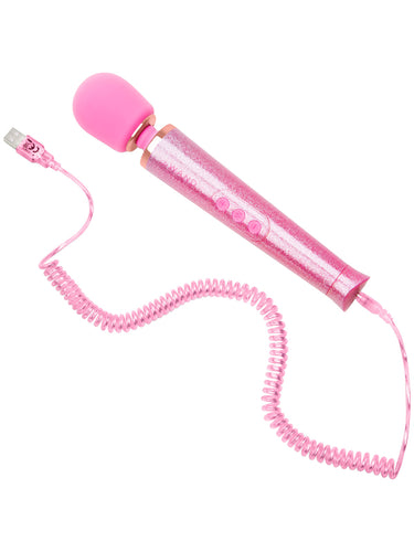 Le Wand Petite All That Glimmers Body Massager Pink