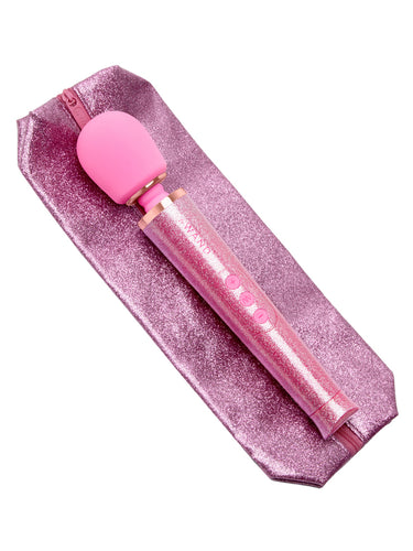 Le Wand Petite All That Glimmers Body Massager Pink