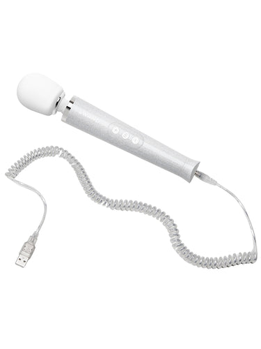 Le Wand Petite All That Glimmers Body Massager White