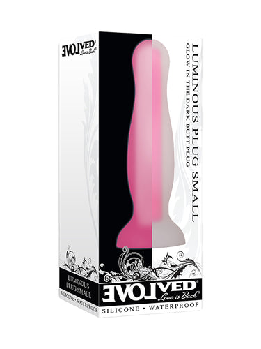Evolved Luminous Small Glow-In-The-Dark Butt Plug