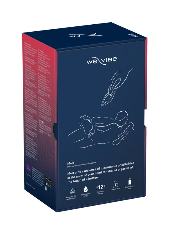 Vibrator Clitoridian cu Bluetooth We-Vibe Melt Pleasure Air