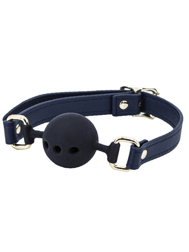 Căluș Ajustabil cu Bilă din Silicon Ns Novelties Bondage Couture