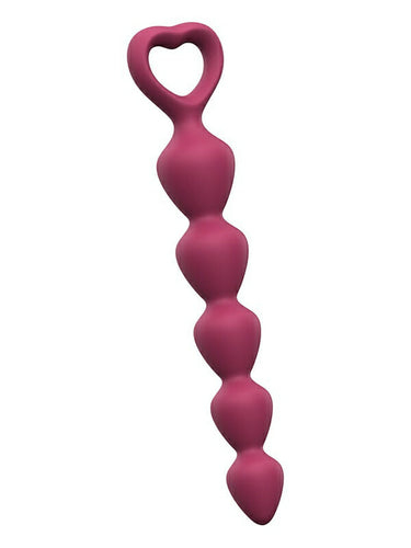 Mărgele Anale din Silicon Love to Love Bing Bang Pink Medium