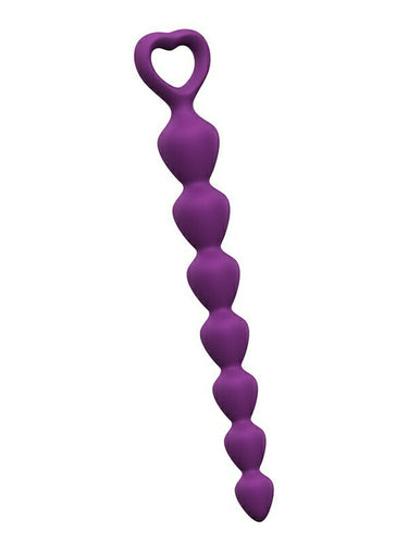 Mărgele Anale din Silicon Love to Love Bing Bang Purple Small