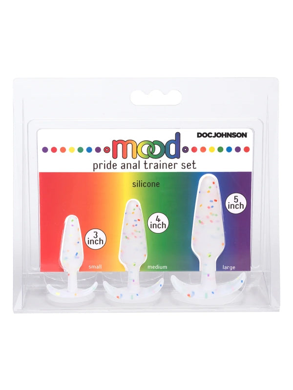 Doc Johnson Mood Naughty Pride Anal Trainer Set