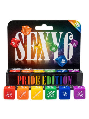 Creative Conceptions Sexy 6 Pride Edition Dice