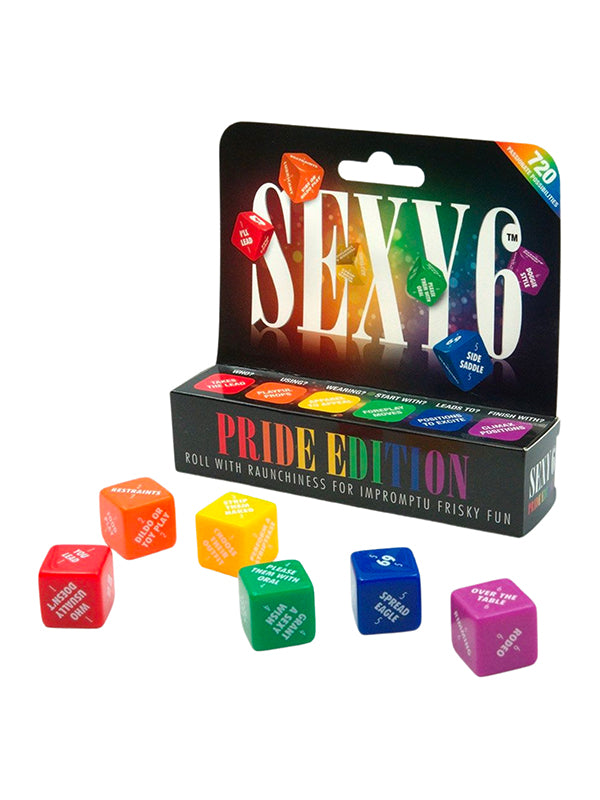 Creative Conceptions Sexy 6 Pride Edition Dice