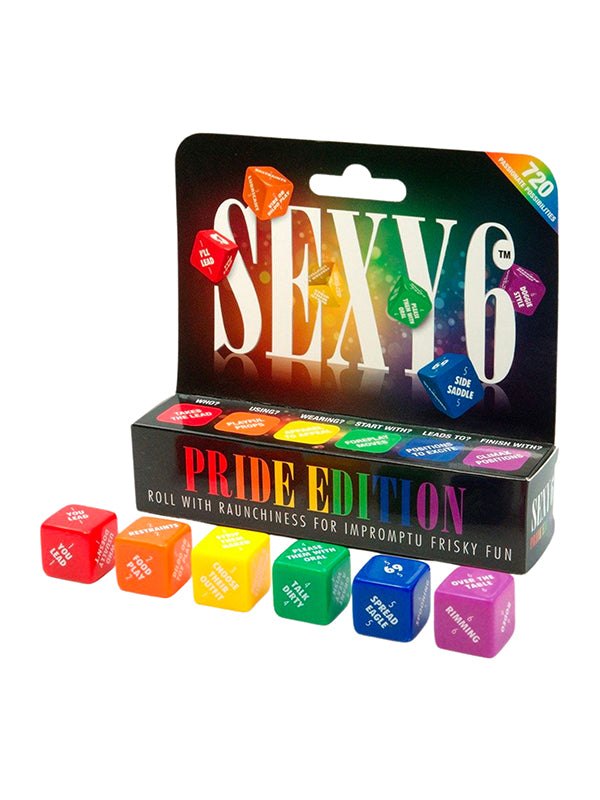 Creative Conceptions Sexy 6 Pride Edition Dice