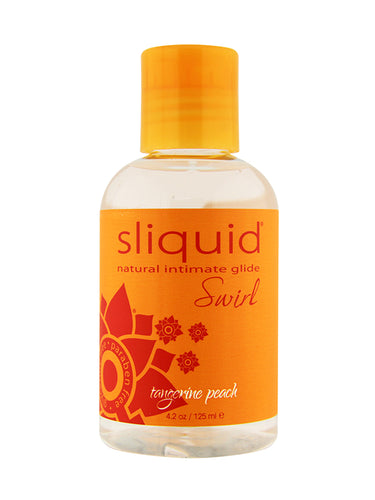 Lubrifiant Aromat pe Bază de Apă Sliquid Naturals Swirl Tangerine Peach