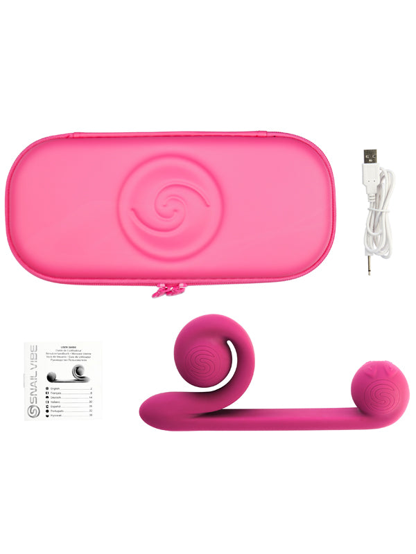 Vibrator Impermeabil Snail Vibe Dual Motor