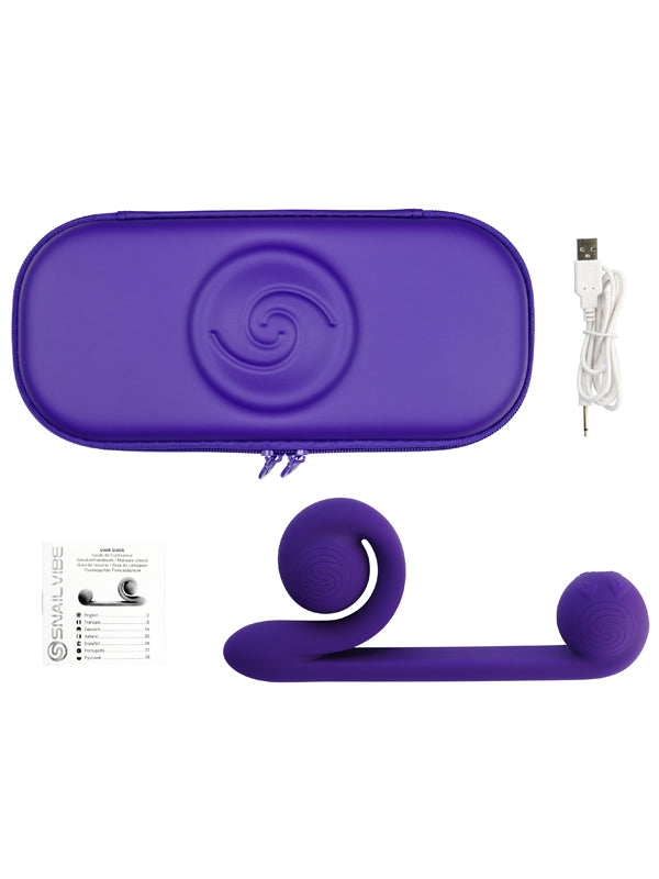 Vibrator Impermeabil Snail Vibe Dual Motor