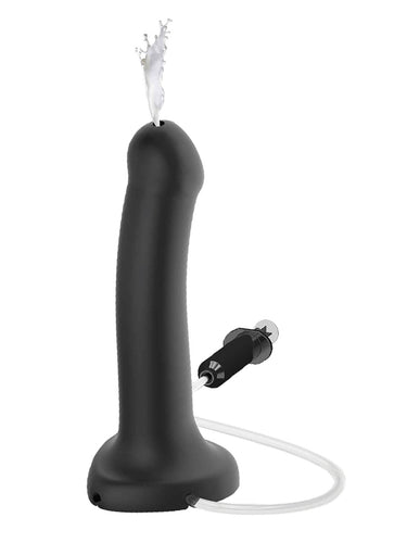 Dildo din Silicon cu Ejaculare și Ventuză Strap-On-Me Cum Large