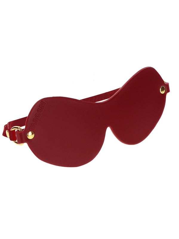 Mască pentru Ochi Taboom Bondage Red Faux Leather Avantgarde