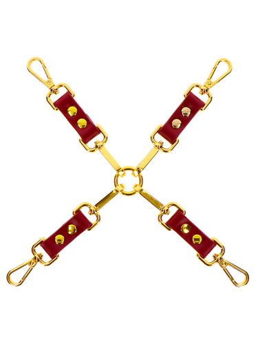 Hogtie Taboom Bondage Red Faux Leather