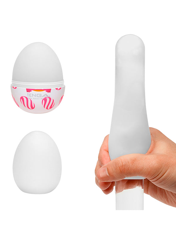 Masturbator Compact Tenga Wonder Egg Curl