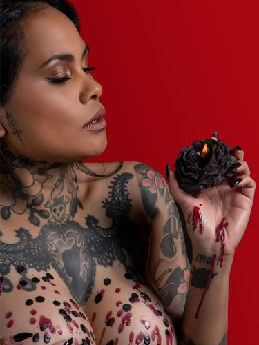 Set de 2 Lumânări Senzoriale Taboom BDSM Rose Drip