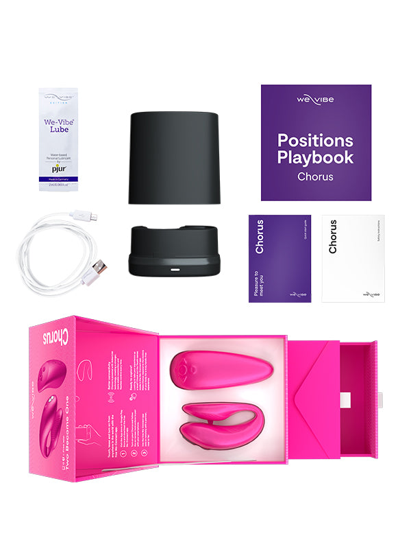 Vibrator din Silicon pentru Cupluri We-Vibe Chorus