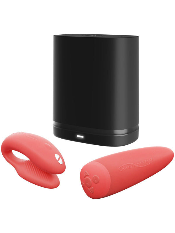 Vibrator din Silicon pentru Cupluri We-Vibe Chorus
