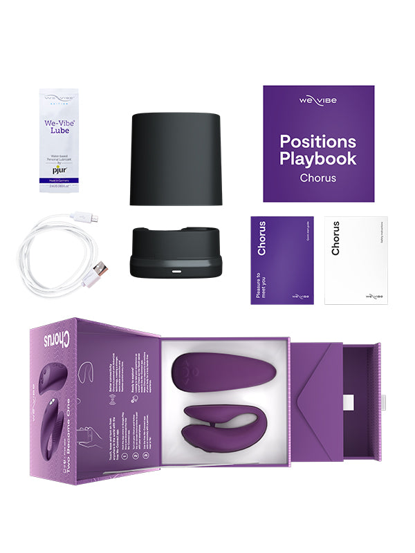 Vibrator din Silicon pentru Cupluri We-Vibe Chorus