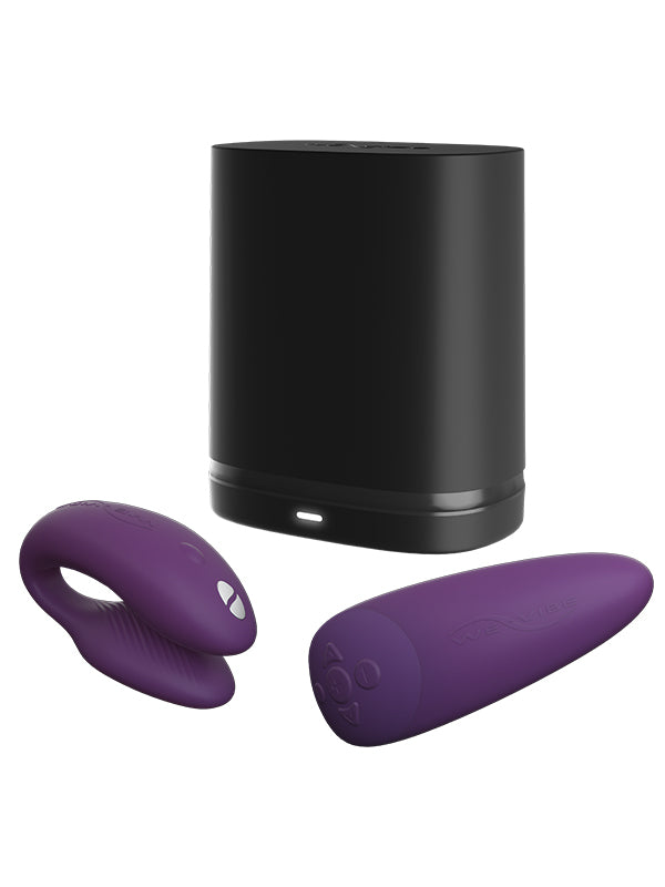 Vibrator din Silicon pentru Cupluri We-Vibe Chorus