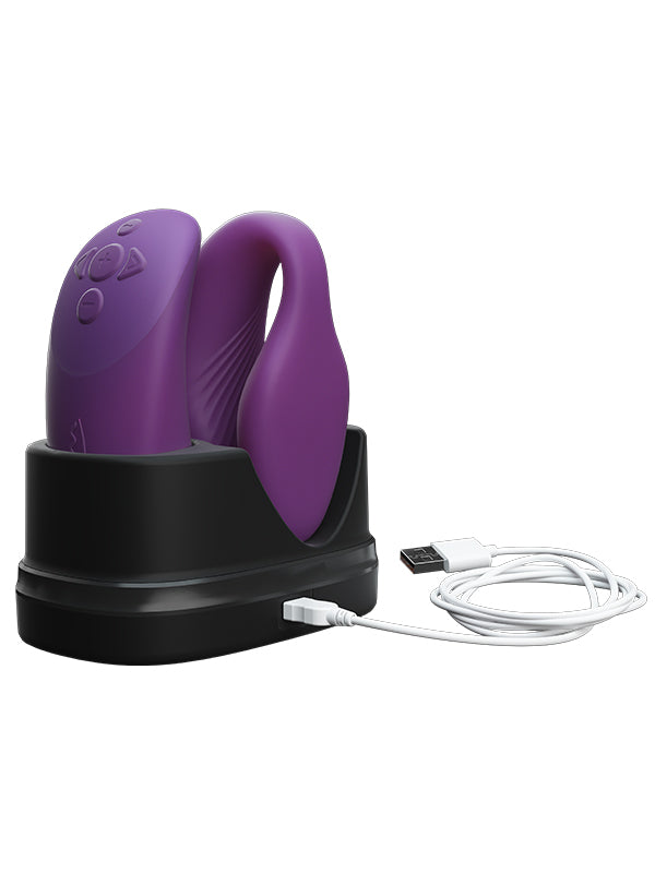 Vibrator din Silicon pentru Cupluri We-Vibe Chorus