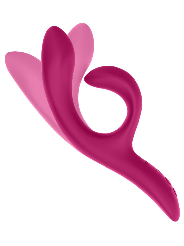 Vibrator Flexibil tip Rabbit We-Vibe Nova 2 Dual Stimulation