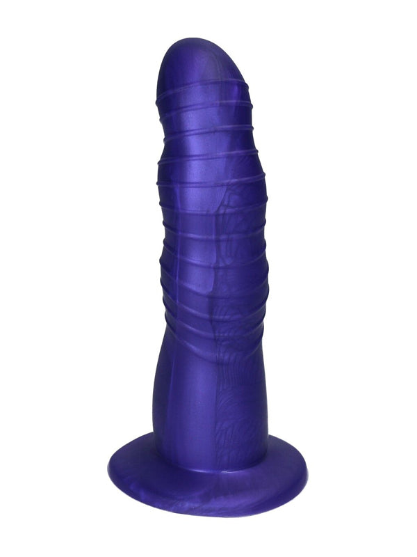 Dildo din Silicon cu Ventuză Ylva & Dite Rhea Iridescent Violet